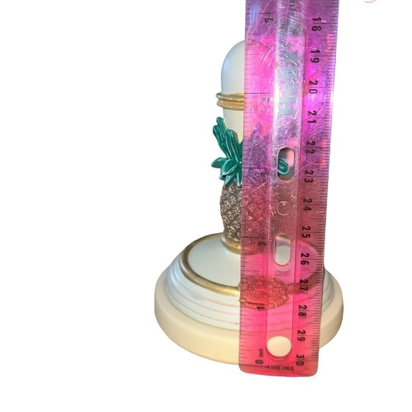 VINTAGE BROWN BAG COOKIE ART RETIRED PINEAPPLE #6 COOKIE PRESS STAMP - Picture 4 of 6